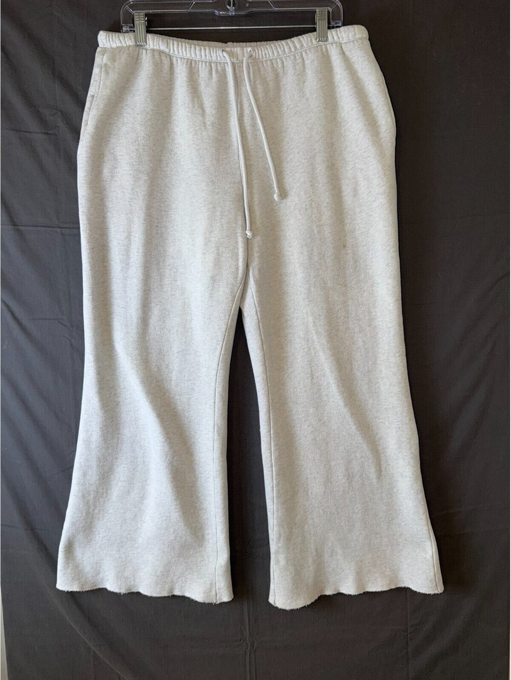 wild fable Light Gray Wide-Leg Track Pants